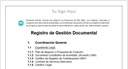 001.Registro de Gestión Documental