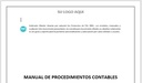 [A021] 021. Manual de Procedimientos Contable
